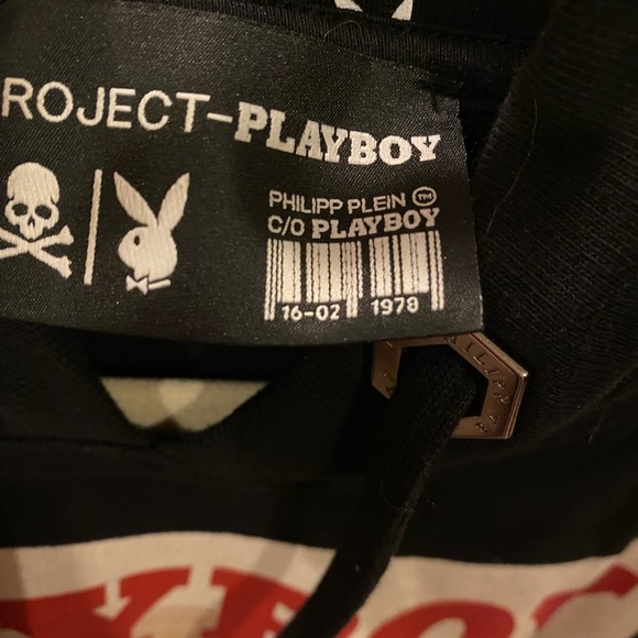 PHILIPP PLEIN x PLAYBOY Black 'Playboy Cover' Sweatshirt (unisex) - Picture 11 of 16